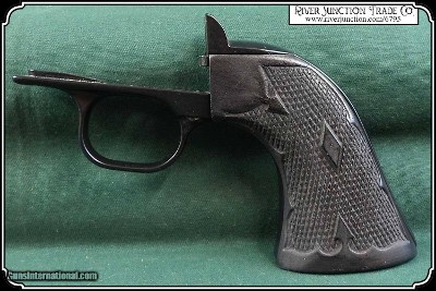 Grips ~ Ruger - Fleur de Lys checkered Black RJT#6795 - Image 7 of 8