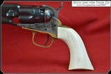 Hand made Bone one piece Grips - For Model 1862 Police RJT#6805 - 5 of 8