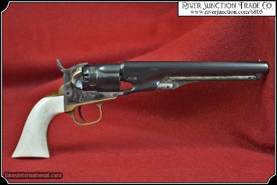 Hand made Bone one piece Grips - For Model 1862 Police RJT#6805 - Image 2 of 8
