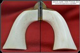 Hand made Bone one piece Grips - For Model 1862 Police RJT#6805 - 6 of 8