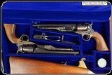 Colt Manufactured, Set of Two Cased Colt 1860 Army Model U.S. Cavalry - 6 of 14