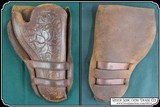 Antique Holster for Colt New Service, Belgium S&W Copy & other large frame 6 in Barreled revolvers - 7 of 11