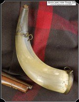 Large Antique Powder Horn used for storage - 1 of 11