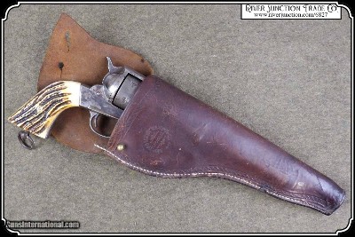 Original Montgomery Ward & Co. Antique Civilian full flap holster - Image 5 of 11