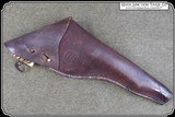 Original Montgomery Ward & Co. Antique Civilian full flap holster - 4 of 11