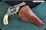 Copy of a Smith & Wesson Double Action .38 S&W Short with original holster - 2 of 19