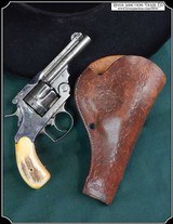 Copy of a Smith & Wesson Double Action .38 S&W Short with original holster - 1 of 19