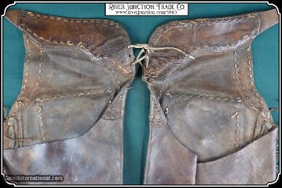 Original Antique shotgun chaps - Image 6 of 12