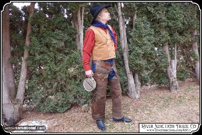 Original Antique shotgun chaps - Image 2 of 12