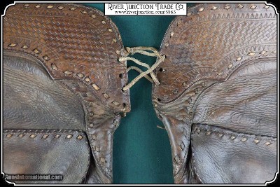 Original Antique shotgun chaps - Image 7 of 12