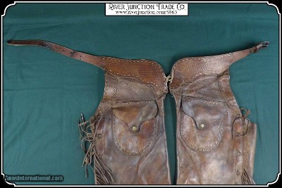 Original Antique shotgun chaps - Image 9 of 12