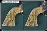 Grips ~ American Eagle 1860 Army 1872 Colt, Uberti, Pietta & 1873 El Patron Grizzly Paw - Antique Ivory grip RJT#5302 - 6 of 11