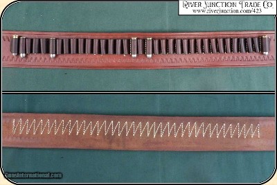 Fancy Cartridge Belt - .38 Caliber - Image 5 of 8