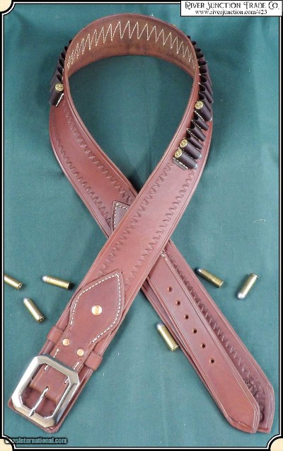 Fancy Cartridge Belt - .38 Caliber
