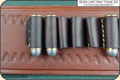 Fancy Cartridge Belt - .38 Caliber - Image 3 of 8