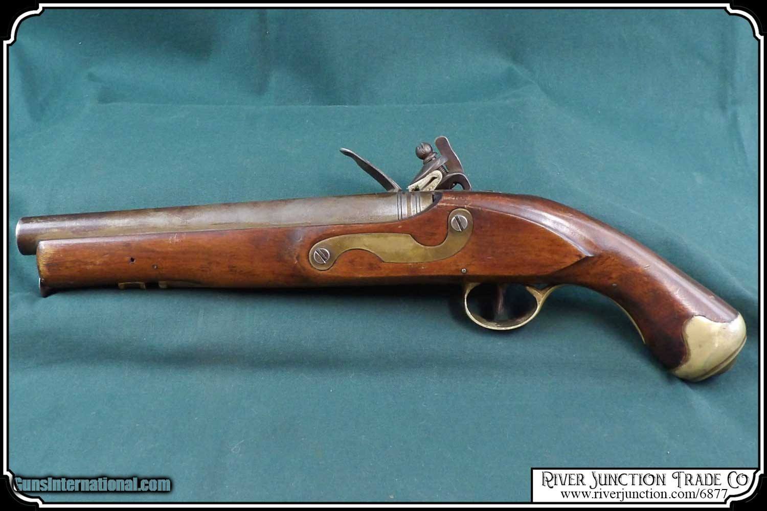 Antique 1800's British Flintlock Pistol – “Tower – GR”