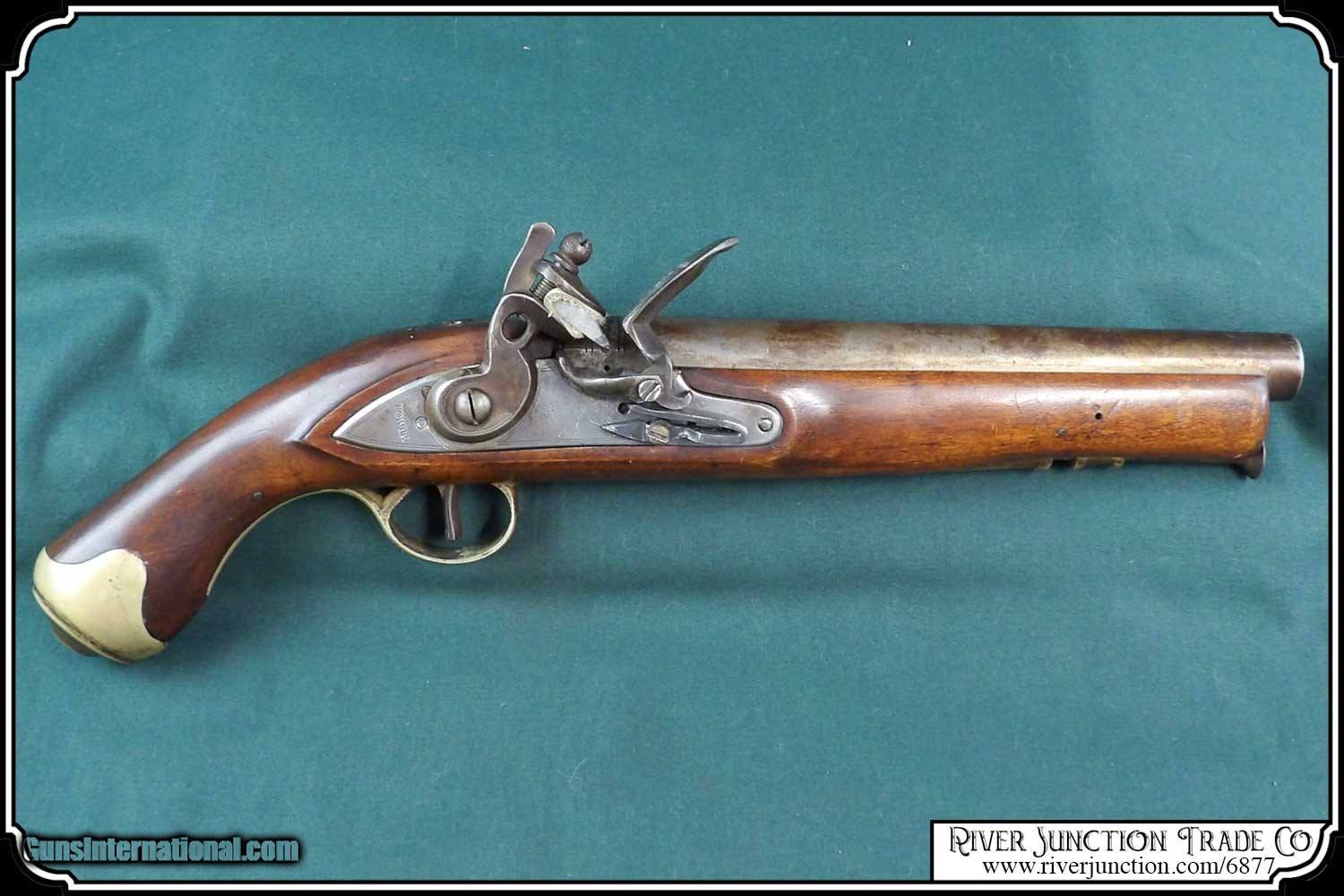 ☆ 古式銃 Tower GR” Antique Pistol Flintlock Pistol タワーフリントロック 注文 可動品 安全装置付  登録証あり ☆