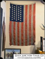 Original 1876 Colorado USA Flag - 1 of 9