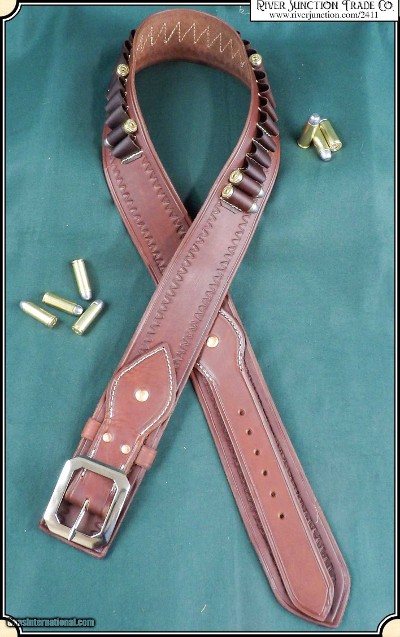 Belt - Fancy Cartridge Belt - .45, .44, Caliber