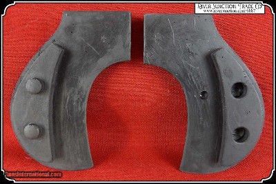 Cimarron Thunderer Grips Checkered Black RJT#6887 - Image 4 of 6