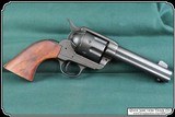 Old West M1873 Black Finish Quick Draw Revolver Non-Firing Gun - 2 of 5