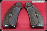 Original Gutta percha grips for S&W New Model No. 3, .44 CAL. DOUBLE ACTION RJT#6675 - 6 of 8