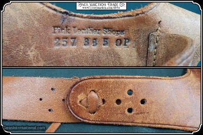 FINK Shoulder holster with embossed pouch - Image 10 of 14