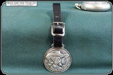 Very Rare Silver Plate Antique Original Buffalo Bill & Pawnee Bill Watch Fob - 4 of 7