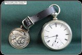 Very Rare Silver Plate Antique Original Buffalo Bill & Pawnee Bill Watch Fob - 3 of 7