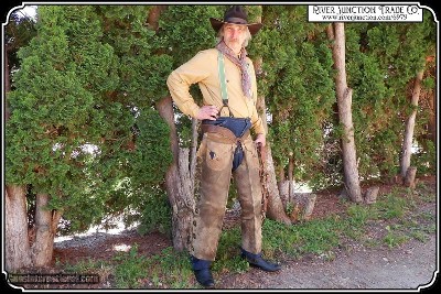 Original Antique shotgun chaps - Image 2 of 12