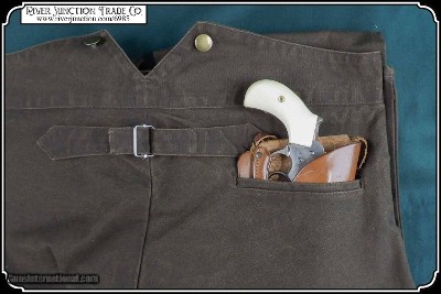 Very Rare Herman H. Heiser POCKET HOLSTER for a 3 1/2 inch Colt Lightning Model - Image 5 of 11