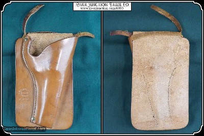 Very Rare Herman H. Heiser POCKET HOLSTER for a 3 1/2 inch Colt Lightning Model - Image 8 of 11