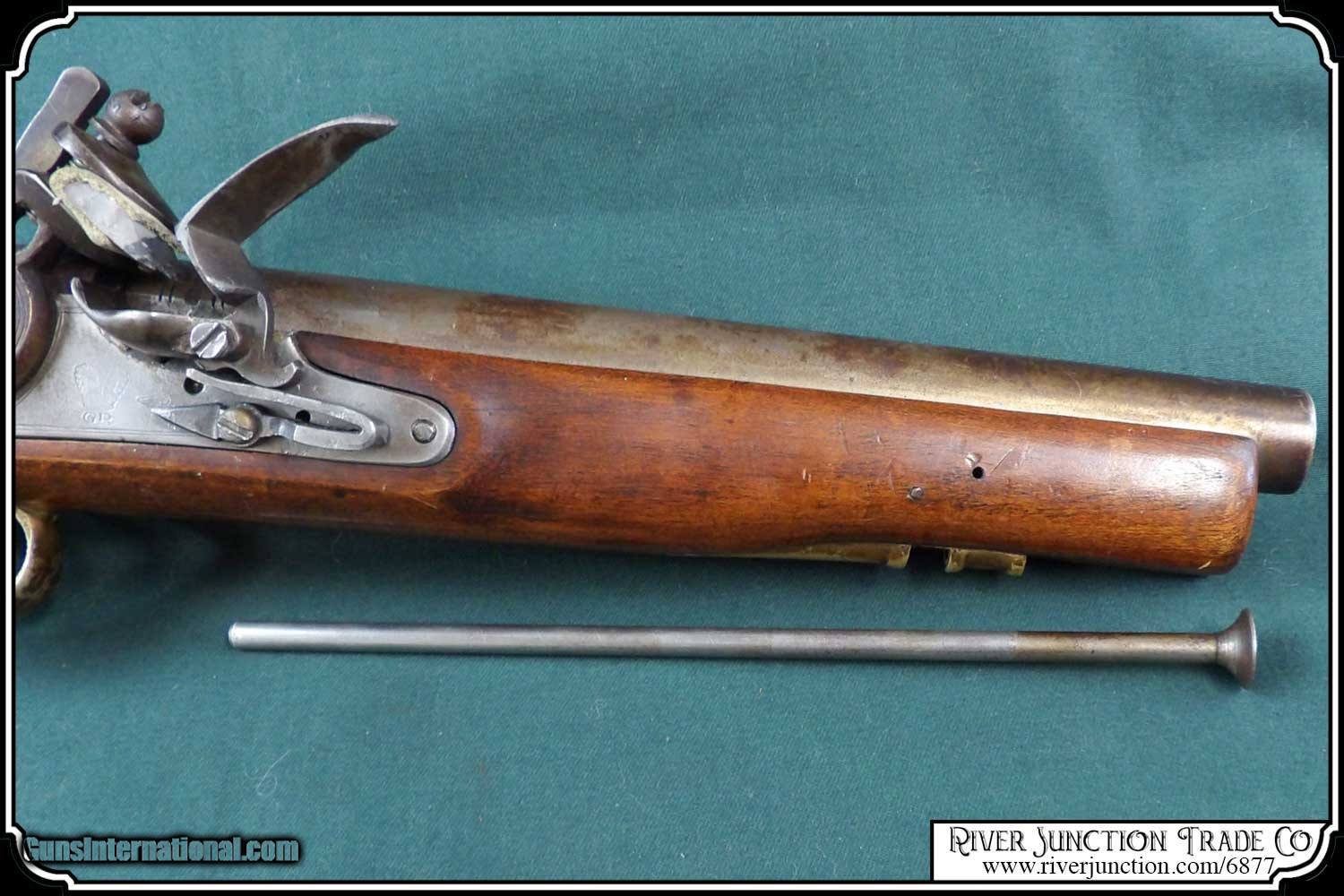 Old British Flintlock Pistol – “Tower – GR”