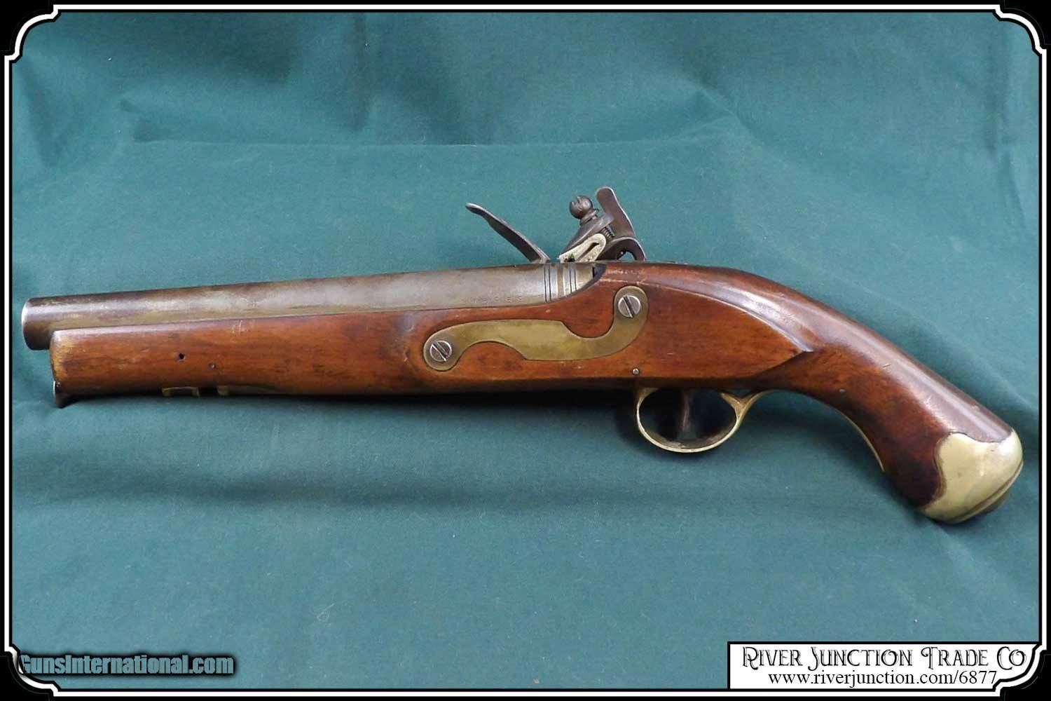 Old British Flintlock Pistol – “Tower – GR”