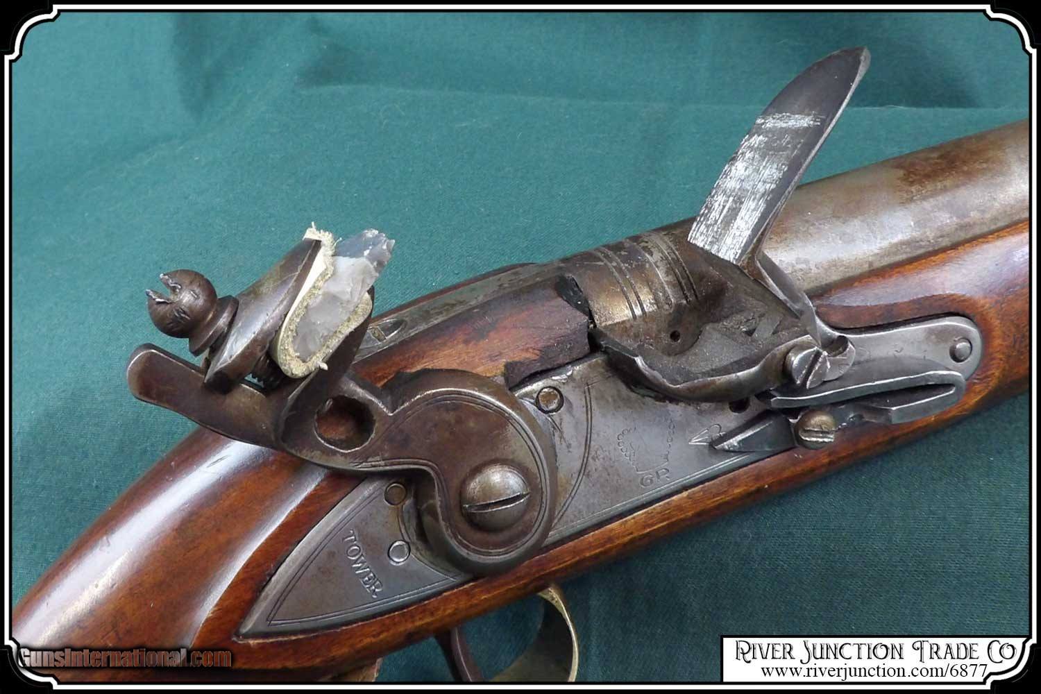 Old British Flintlock Pistol – “Tower – GR”