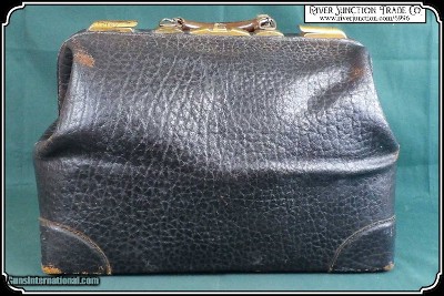Bag - Antique Leather Satchel - Image 4 of 17
