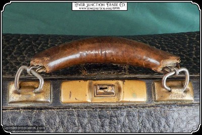 Bag - Antique Leather Satchel - Image 7 of 17