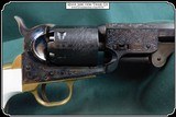 Match Pair of Engraved 1851 Navy Revolvers - 16 of 23