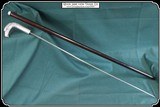 Silver Plated handled Sword Cane - 5 of 12