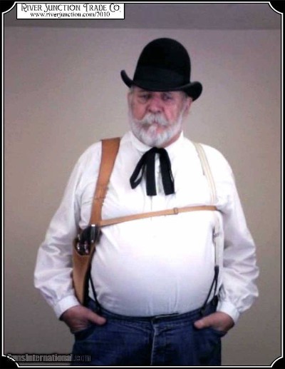 Texas Shoulder Holster for 4.75 - 5.5 in. Barrels - Image 8 of 14