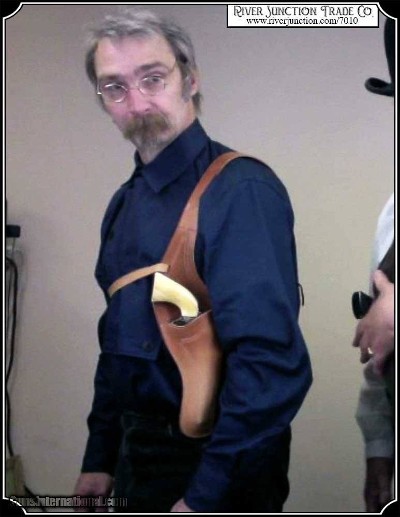Texas Shoulder Holster for 4.75 - 5.5 in. Barrels - Image 7 of 14