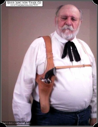 Texas Shoulder Holster for 4.75 - 5.5 in. Barrels - Image 9 of 14