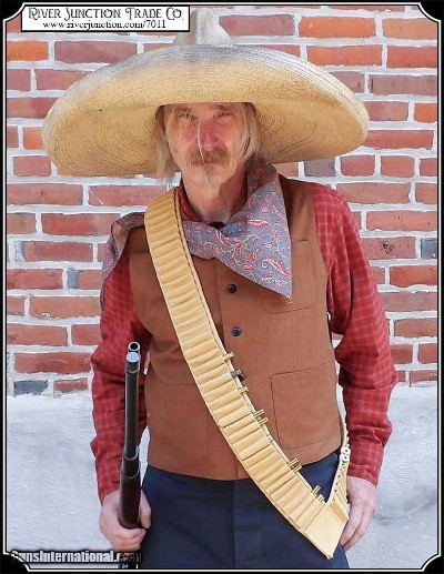 Web Bandolier for .45/70 Rounds