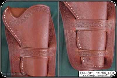 Leaf and Vine Holster for 4.75 - 5.5 inch Barrel RJT#7015 - Image 8 of 10