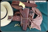 Studded Cheyenne Holster for 7.5 in Barrel RJT# 7024 - 2 of 9