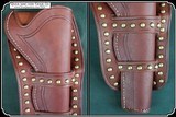 Studded Cheyenne Holster for 7.5 in Barrel RJT# 7024 - 7 of 9