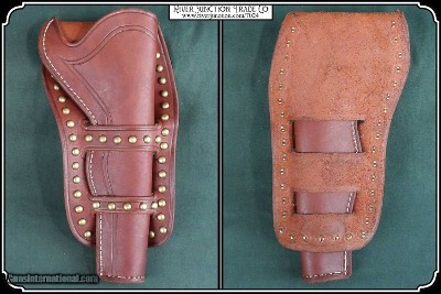 Studded Cheyenne Holster for 7.5 in Barrel RJT# 7024 - Image 6 of 9