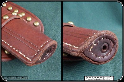 Studded Cheyenne Holster for 7.5 in Barrel RJT# 7024 - Image 8 of 9