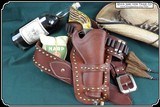 Cheyenne Cross Draw Spotted Holster 4.75 - 5.5 in Barrel - 2 of 9