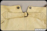 Museum Quality Original Indian Wars Cavalry Officers Brain Tanned Elk Hide Trousers - 10 of 19